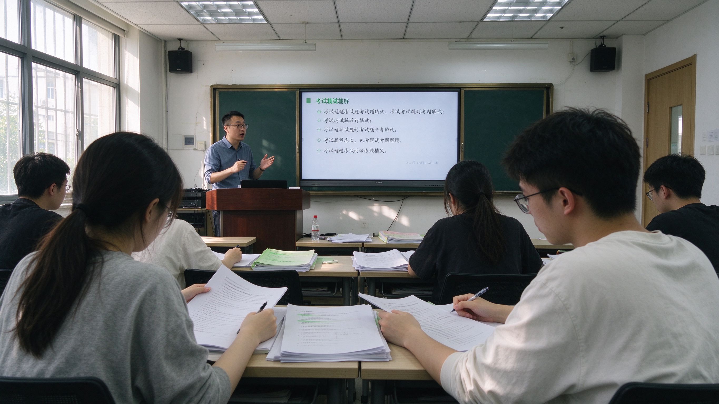 考前辅导小班课堂