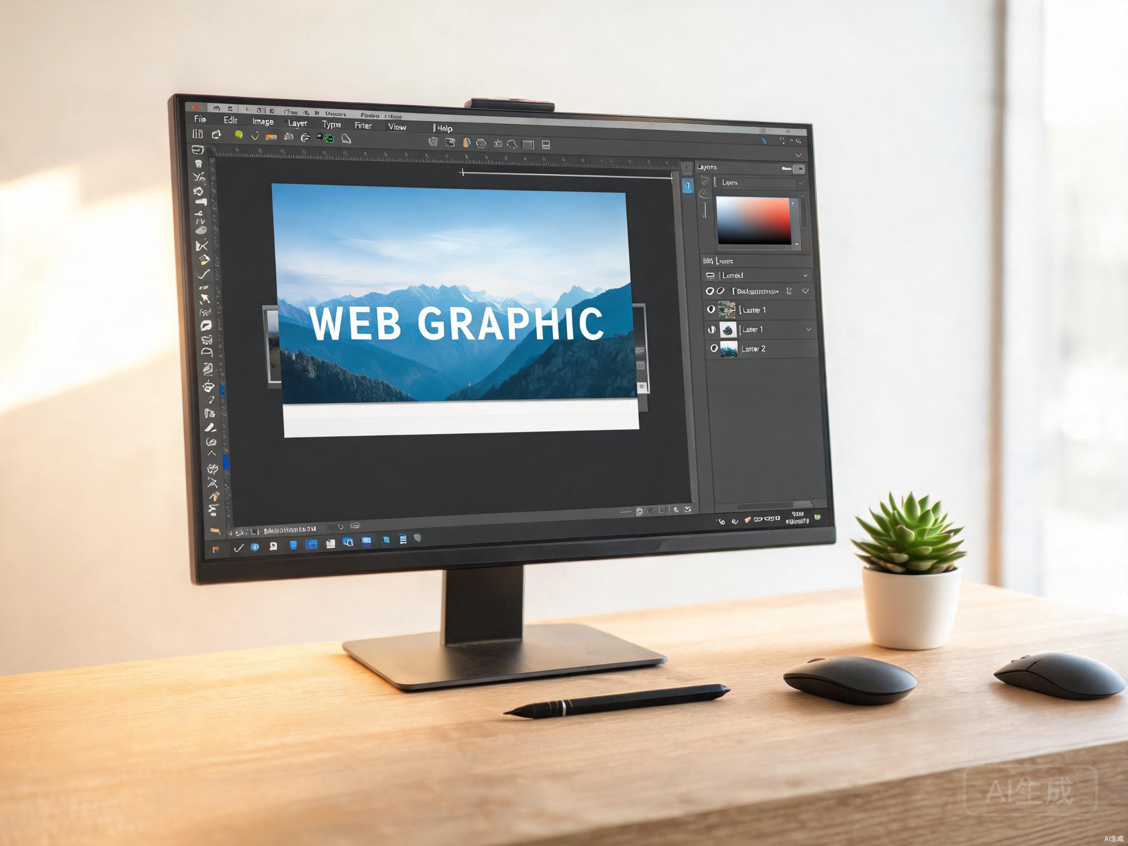 Photoshop 图像处理与切图工作区