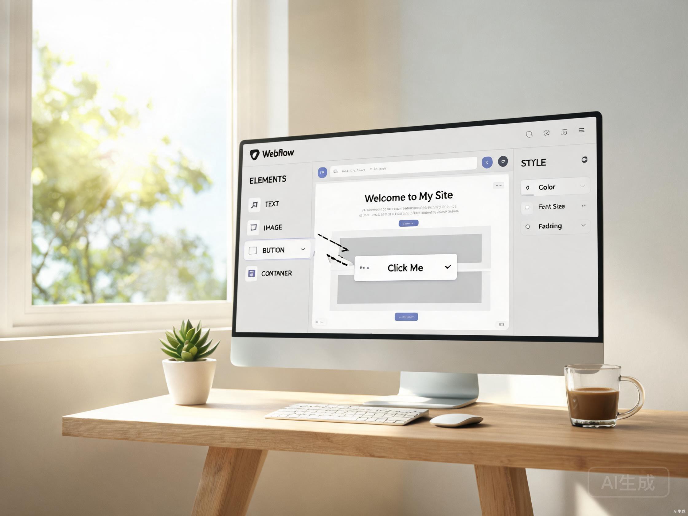 Webflow 可视化建站工作区